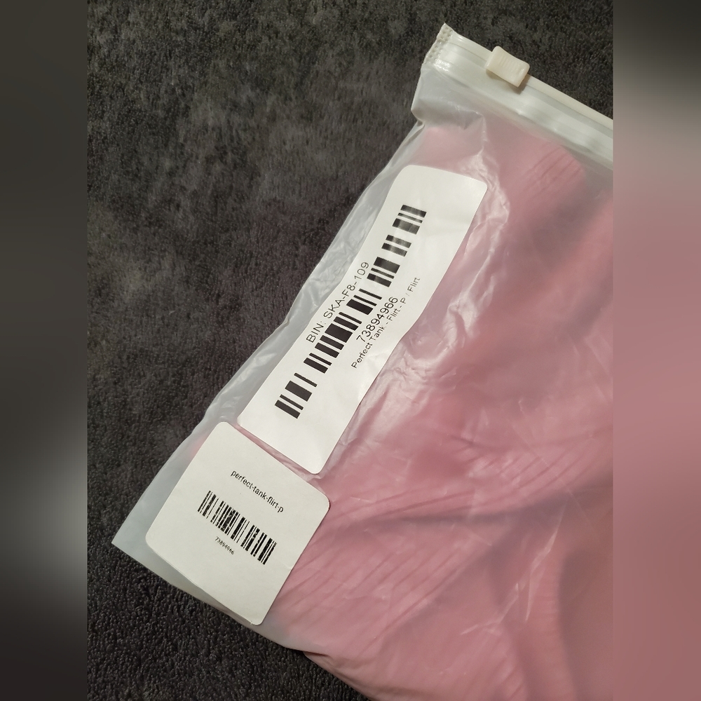 NWOT Skatie 'Perfect Tank' top size P (petite), Flirt Pink - Picture 7 of 10